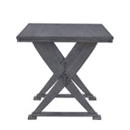 Mid-Century Wood 5-Piece Dining Table Set