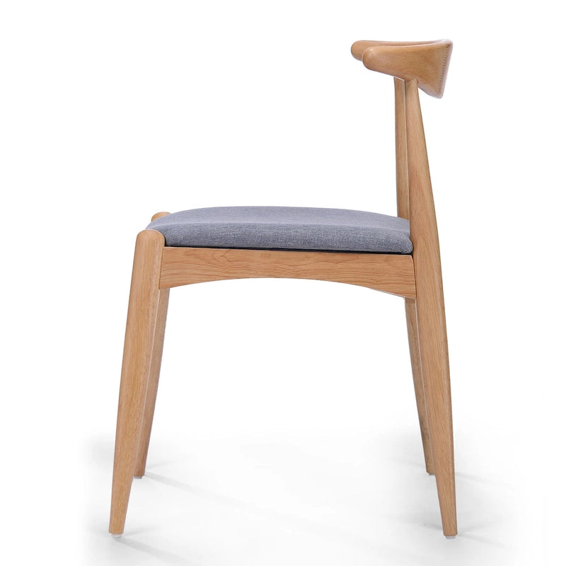 Francie Mid-Century Modern Dining Chairs (Set of 2) by Christopher Knight Home - 20.50 W x 20.25 L x 29.75 H