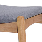 Francie Mid-Century Modern Dining Chairs (Set of 2) by Christopher Knight Home - 20.50 W x 20.25 L x 29.75 H