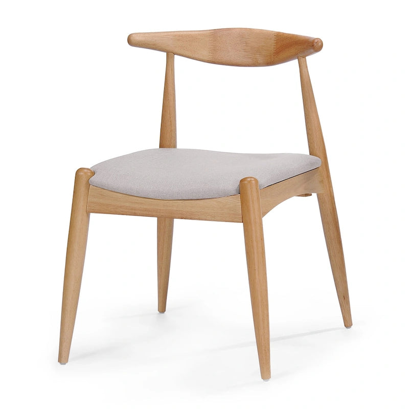 Francie Mid-Century Modern Dining Chairs (Set of 2) by Christopher Knight Home - 20.50 W x 20.25 L x 29.75 H