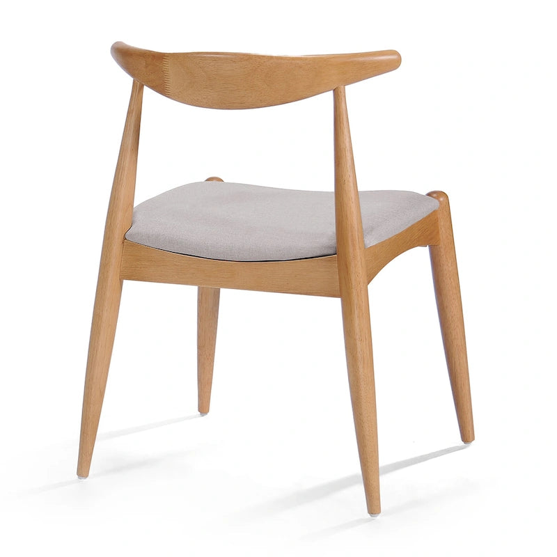 Francie Mid-Century Modern Dining Chairs (Set of 2) by Christopher Knight Home - 20.50 W x 20.25 L x 29.75 H