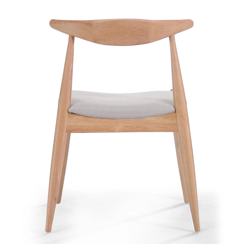 Francie Mid-Century Modern Dining Chairs (Set of 2) by Christopher Knight Home - 20.50 W x 20.25 L x 29.75 H