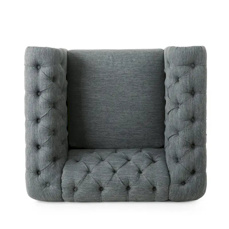 Voll Fabric Club Chairs (Set of 2) by Christopher Knight Home