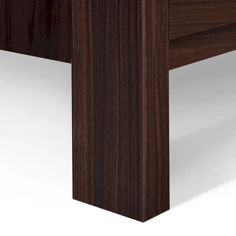 Olimont Contemporary 2 Drawer Nightstand by Christopher Knight Home