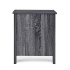 Olimont Contemporary 2 Drawer Nightstand by Christopher Knight Home