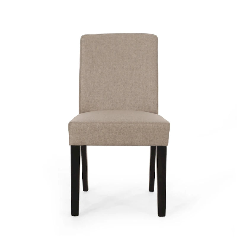 Kuna Contemporary Upholstered Dining Chair (Set of 2) by Christopher Knight Home