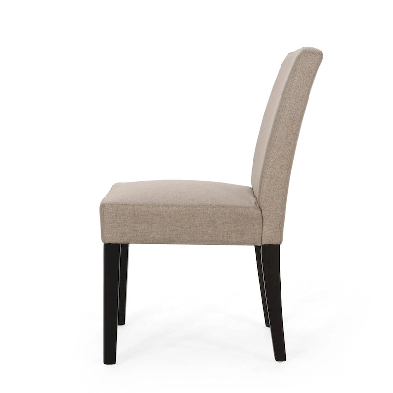 Kuna Contemporary Upholstered Dining Chair (Set of 2) by Christopher Knight Home