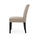 Kuna Contemporary Upholstered Dining Chair (Set of 2) by Christopher Knight Home