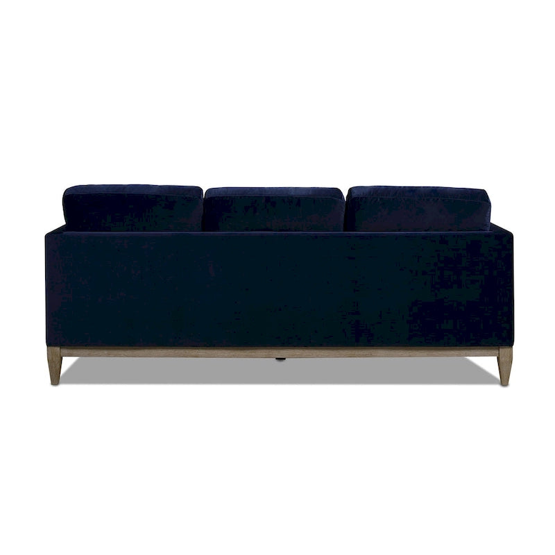 Knox 84 Modern Farmhouse Velvet Track Arm Sofa