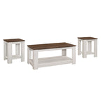 Gloria 3 pieces Coffee Table Set