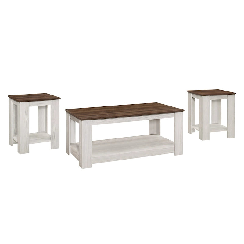 Gloria 3 pieces Coffee Table Set
