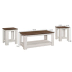 Gloria 3 pieces Coffee Table Set