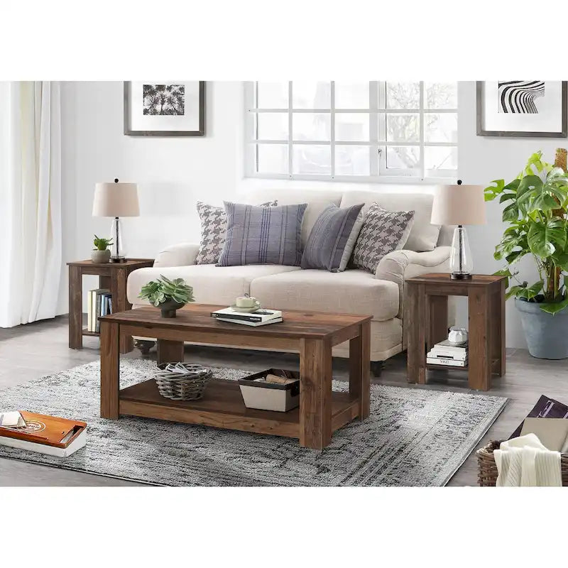 Gloria 3 pieces Coffee Table Set