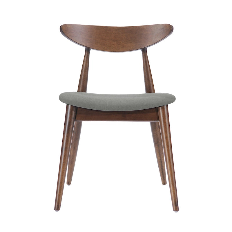 Barron Mid-Century Modern Dining Chairs (Set of 2) by Christopher Knight Home - 22.50 W x 19.75 L x 28.75 H