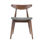 Barron Mid-Century Modern Dining Chairs (Set of 2) by Christopher Knight Home - 22.50 W x 19.75 L x 28.75 H