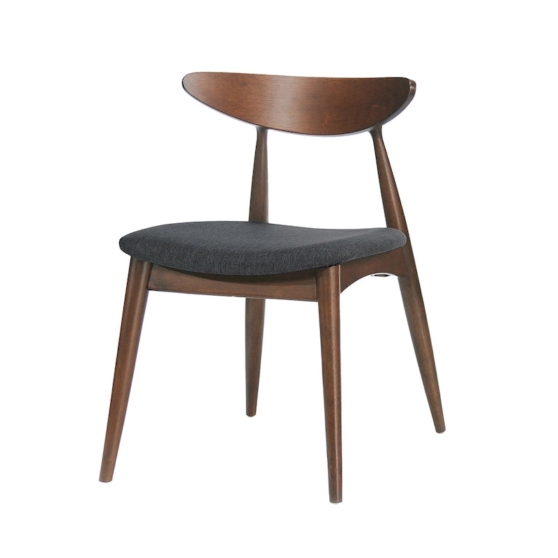 Barron Mid-Century Modern Dining Chairs (Set of 2) by Christopher Knight Home - 22.50 W x 19.75 L x 28.75 H