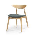 Barron Mid-Century Modern Dining Chairs (Set of 2) by Christopher Knight Home - 22.50 W x 19.75 L x 28.75 H