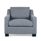 Halevy Contemporary Upholstered Club Chair by Christopher Knight Home