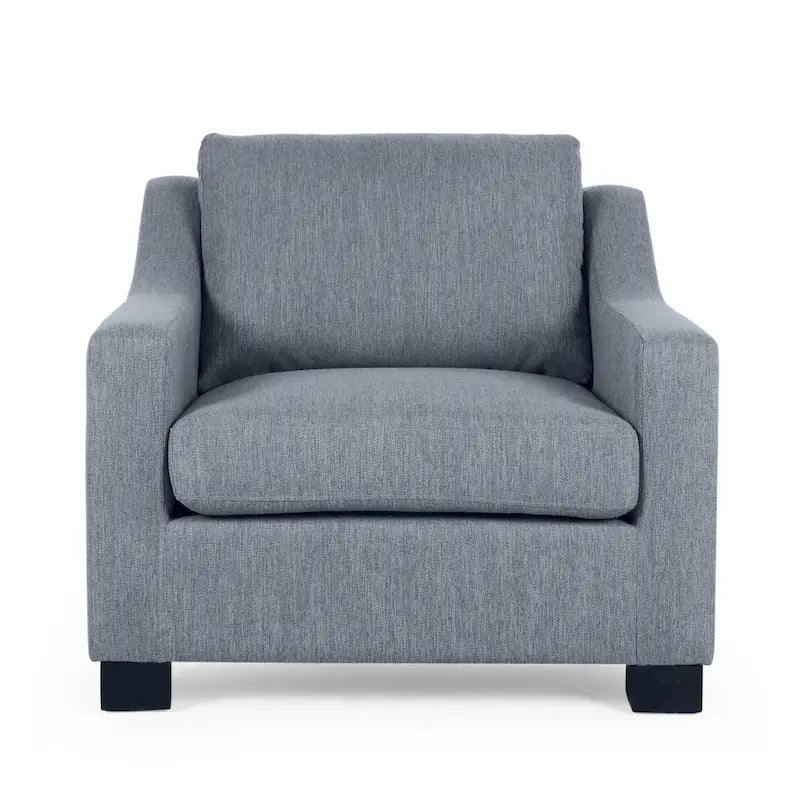 Halevy Contemporary Upholstered Club Chair by Christopher Knight Home