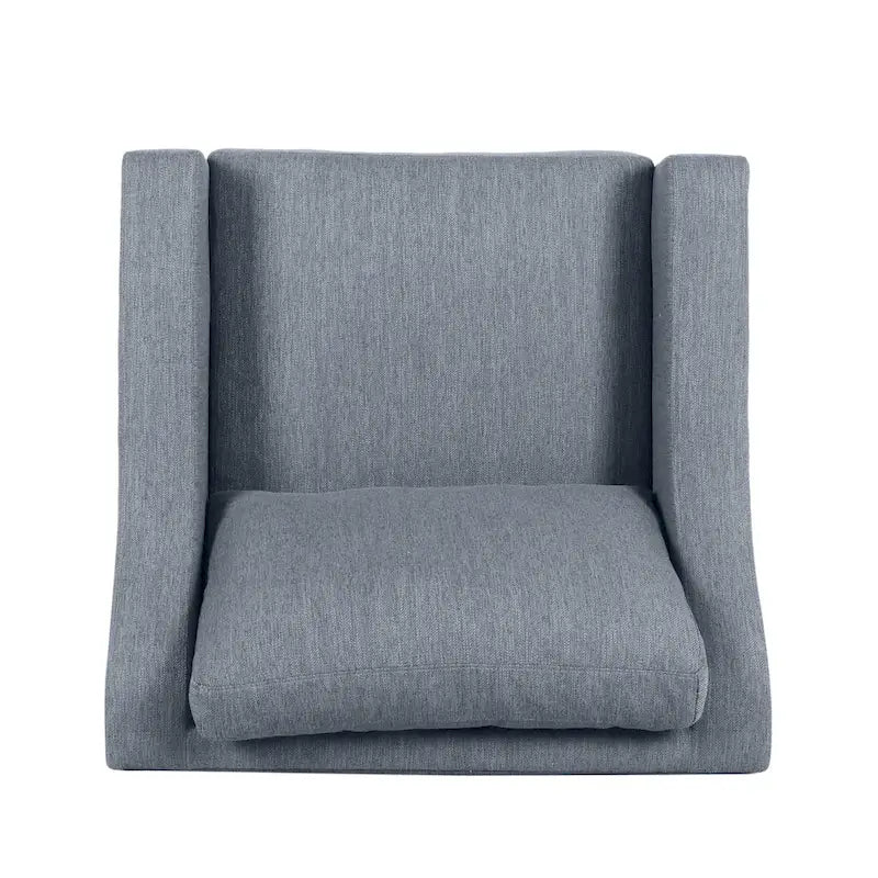 Halevy Contemporary Upholstered Club Chair by Christopher Knight Home