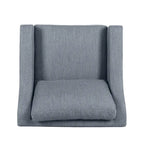 Halevy Contemporary Upholstered Club Chair by Christopher Knight Home