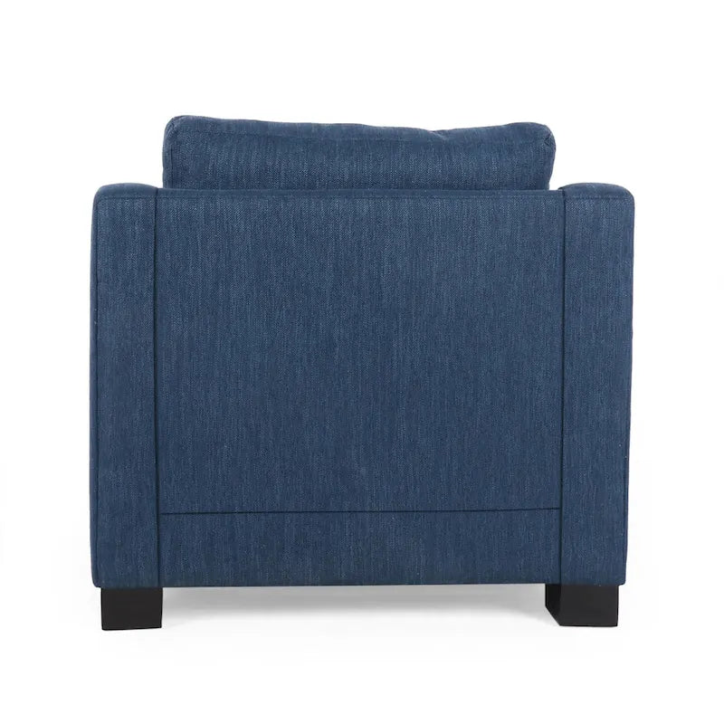 Halevy Contemporary Upholstered Club Chair by Christopher Knight Home