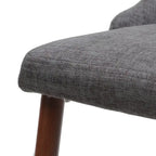 Sabina Mid Century Fabric Dining Chair (Set of 2) by Christopher Knight Home