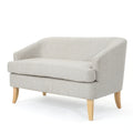 Sheena Mid-century Modern Petite Fabric Loveseat by Christopher Knight Home