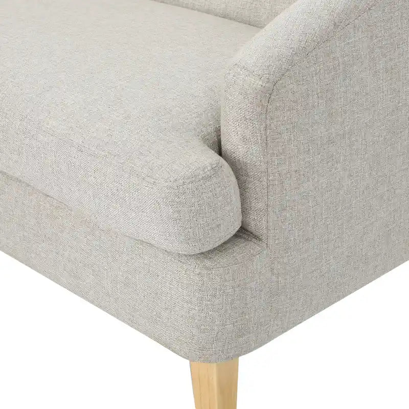 Sheena Mid-century Modern Petite Fabric Loveseat by Christopher Knight Home