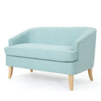 Sheena Mid-century Modern Petite Fabric Loveseat by Christopher Knight Home