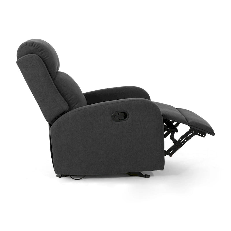 Alouette Fabric Rocking Recliner by Christopher Knight Home