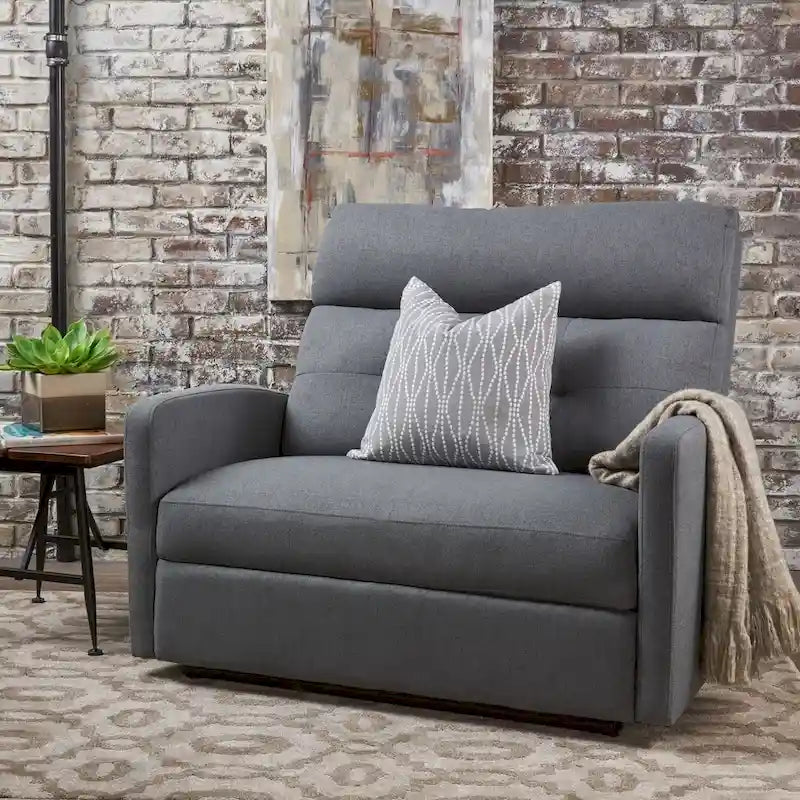 Halima Fabric 2-seater Recliner Club Chair by Christopher Knight Home
