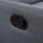 Halima Fabric 2-seater Recliner Club Chair by Christopher Knight Home