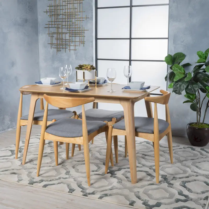 Francie Mid-century 5-piece Dining Set by Christopher Knight Home