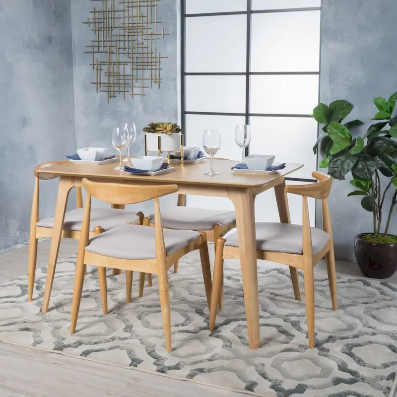 Francie Mid-century 5-piece Dining Set by Christopher Knight Home