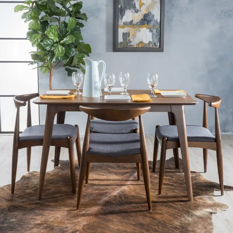 Francie Mid-century 5-piece Dining Set by Christopher Knight Home