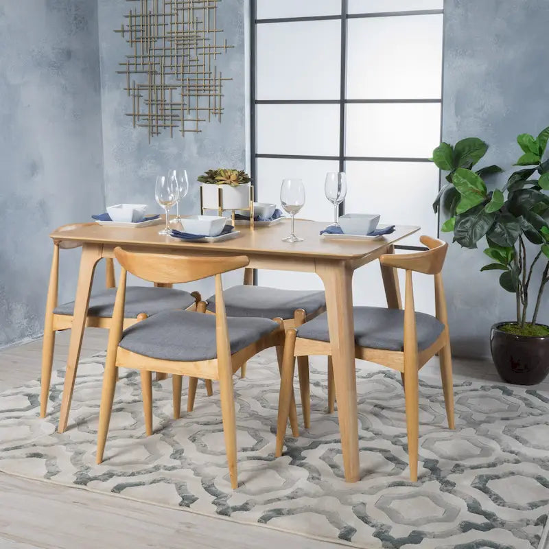 Francie Mid-century 5-piece Dining Set by Christopher Knight Home