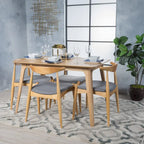 Francie Mid-century 5-piece Dining Set by Christopher Knight Home