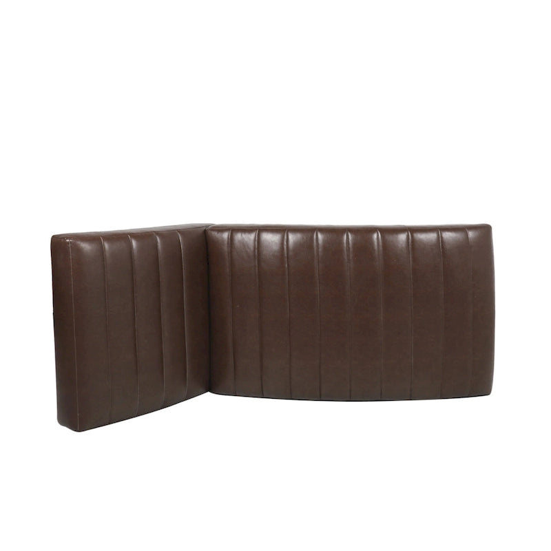 Stillmore Indoor Upholstered Channel Stitch Chaise Lounge by Christopher Knight Home