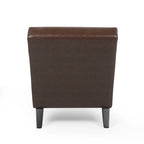 Stillmore Indoor Upholstered Channel Stitch Chaise Lounge by Christopher Knight Home