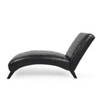 Stillmore Indoor Upholstered Channel Stitch Chaise Lounge by Christopher Knight Home
