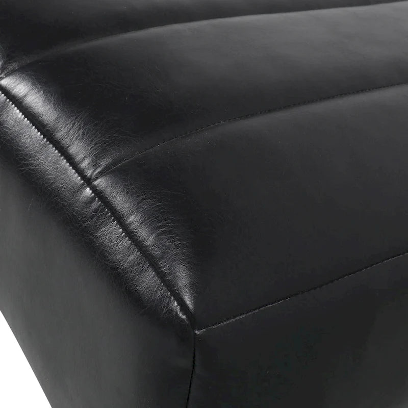 Stillmore Indoor Upholstered Channel Stitch Chaise Lounge by Christopher Knight Home