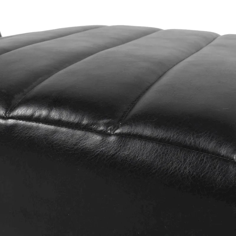 Stillmore Indoor Upholstered Channel Stitch Chaise Lounge by Christopher Knight Home