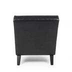 Stillmore Indoor Upholstered Channel Stitch Chaise Lounge by Christopher Knight Home