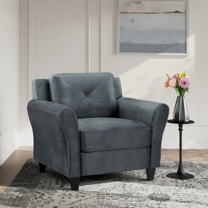 iLounge Harvard Microfiber Chair