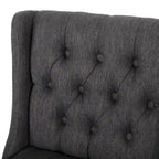 Bayliss Tufted Wingback Barstool (Set of 2) by Christopher Knight Home