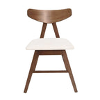 Stocker Fabric and Rubberwood Dining Chairs (Set of 2) by Christopher Knight Home