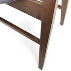 Stocker Fabric and Rubberwood Dining Chairs (Set of 2) by Christopher Knight Home
