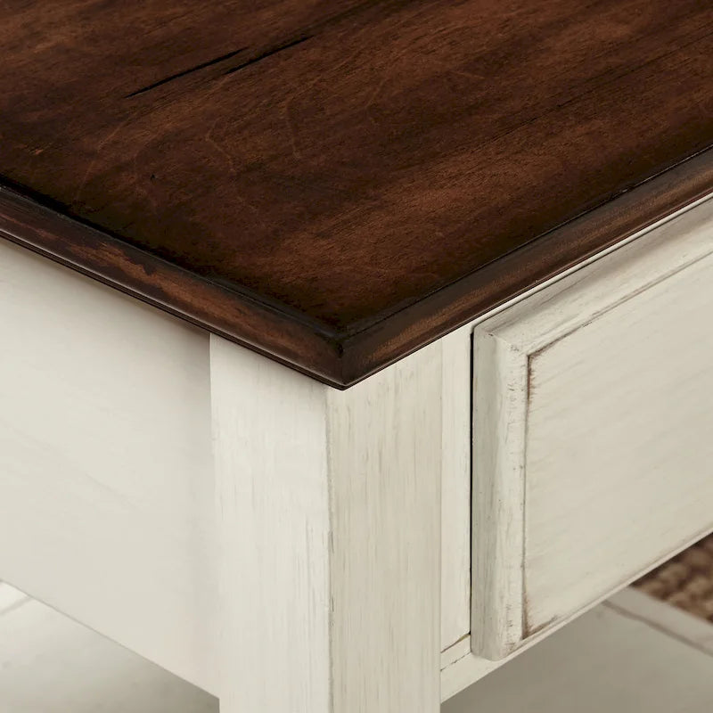 Simple Living Charleston End Table - 24H x 23.75W x 23.75D