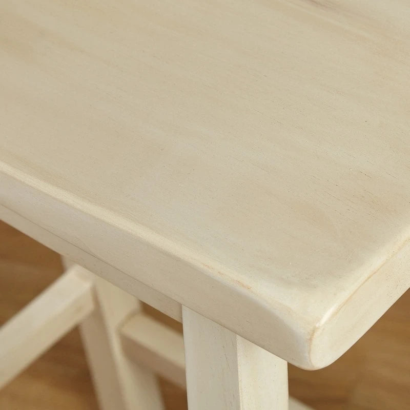 Simple Living Marney Rubberwood 24-inch Counter-height Bar Stools (Set of 2)